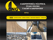 Tablet Screenshot of carpinterianautica.com